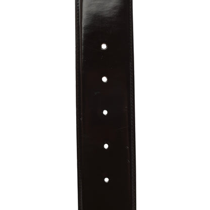 Gucci Patent Interlocking G Belt 75 30 Dark Brown 4 of 7