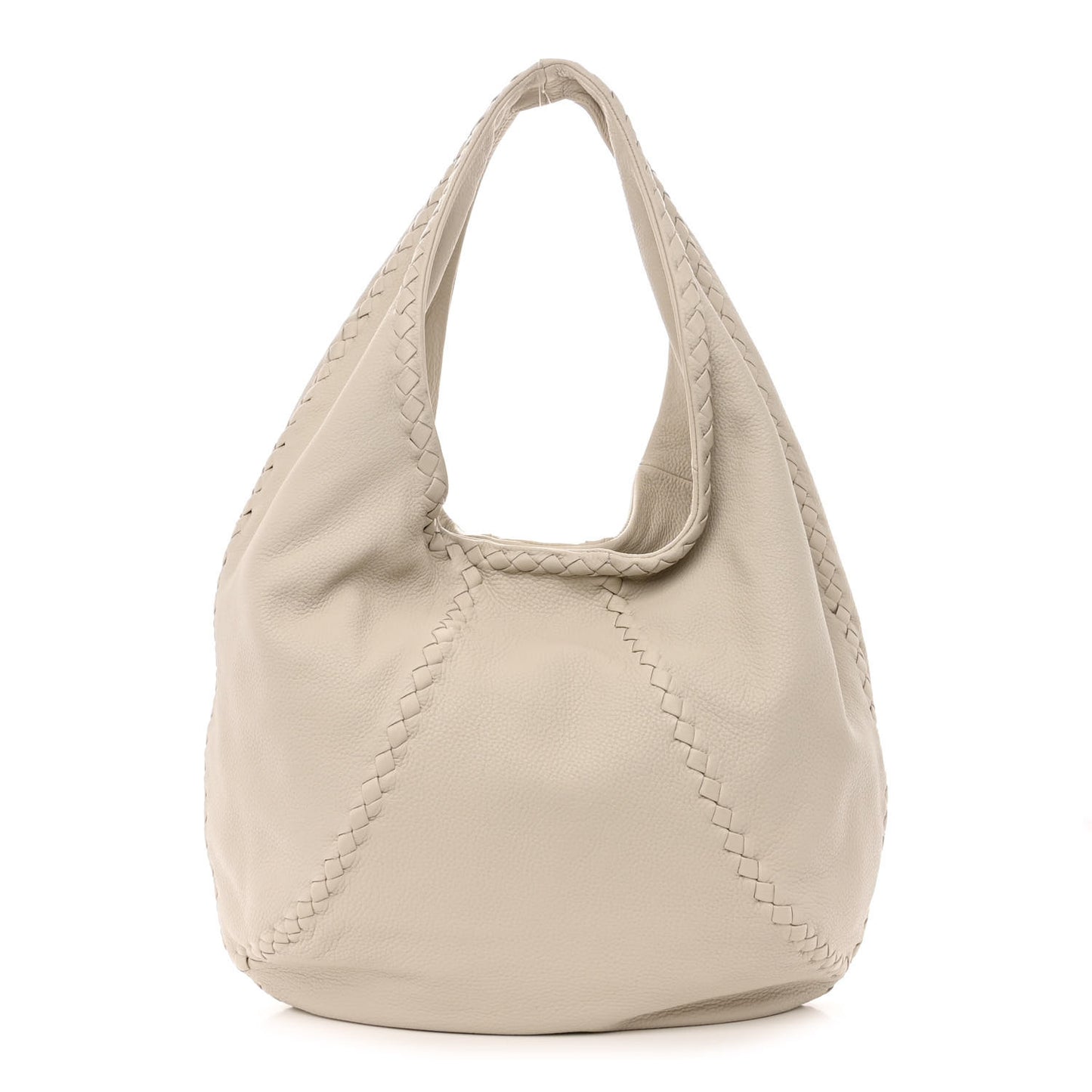 Cervo Deerskin Large Hobo White