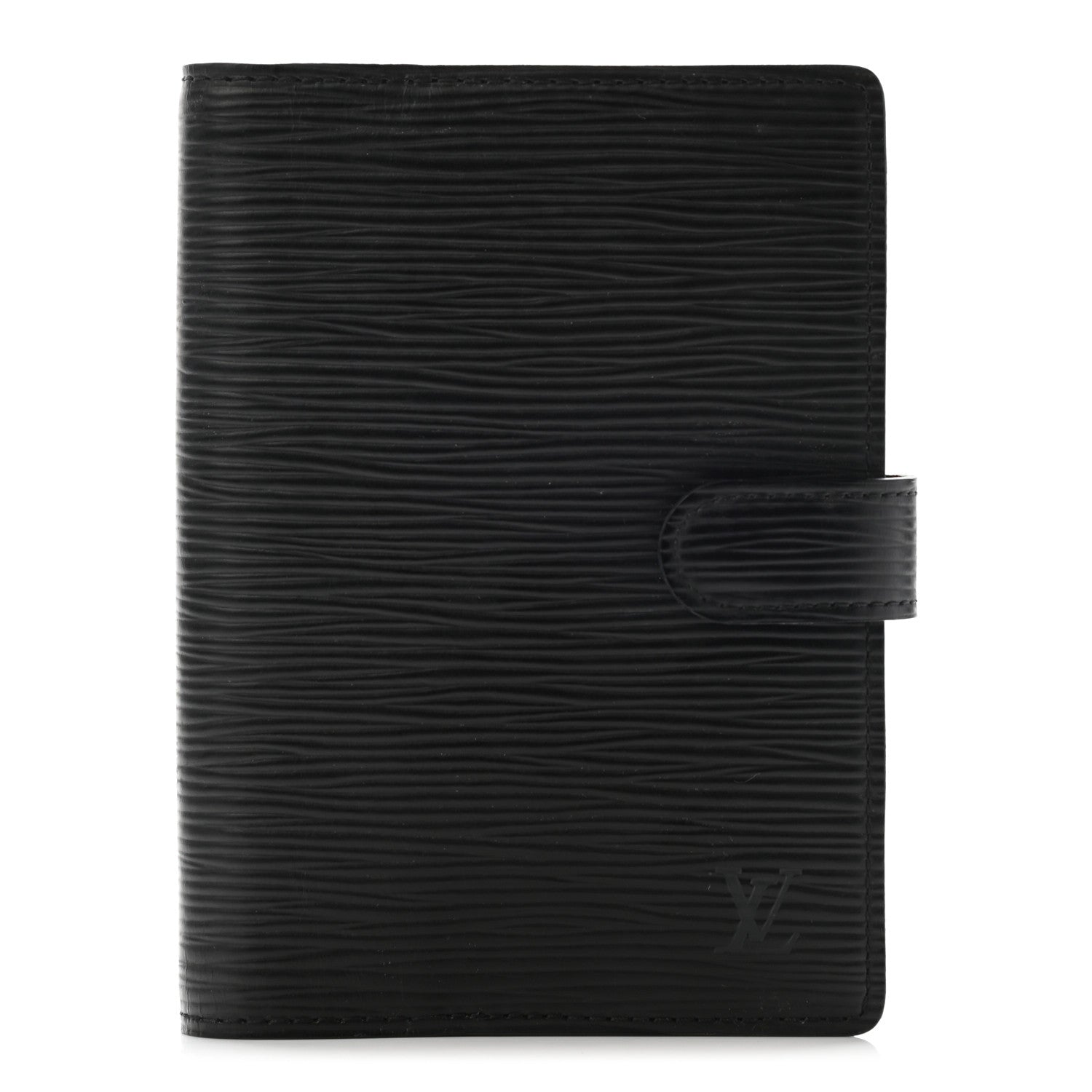 Louis Vuitton Epi Medium Ring Agenda Cover Black 1 of 8