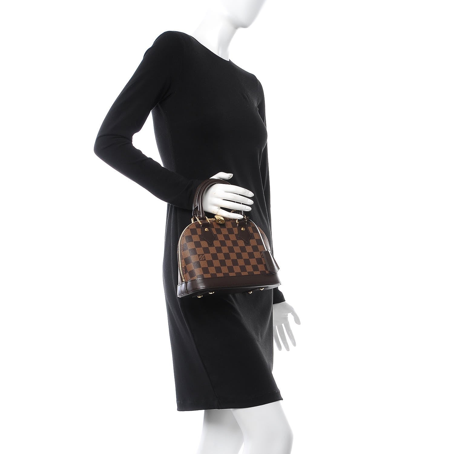 Louis Vuitton Damier Ebene Alma BB 3 of 8