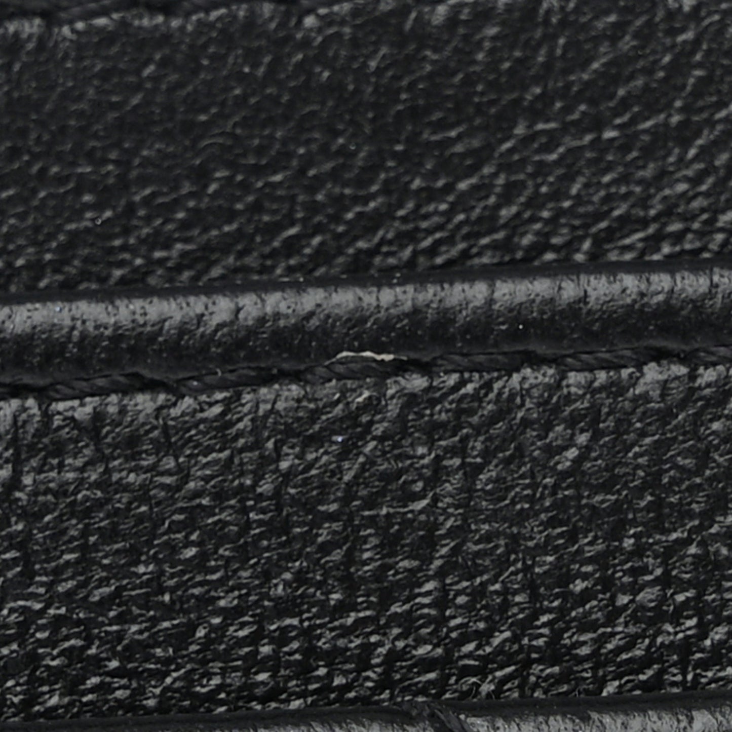 Lambskin Quilted CC Card Holder Black