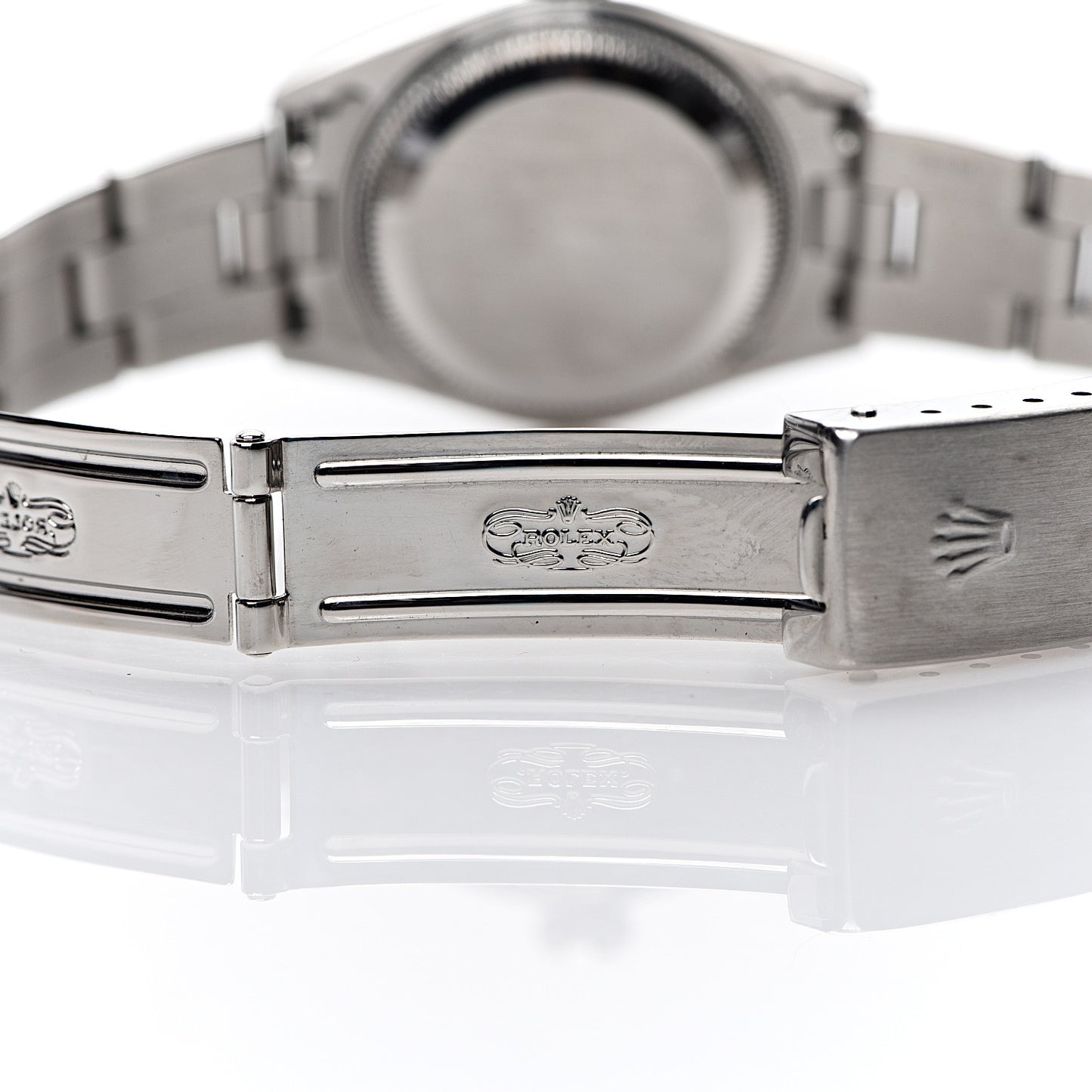 Stainless Steel 26mm Oyster Perpetual Date Watch Silver 79160