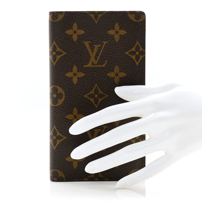 Louis Vuitton Monogram Checkbook Holder Case Wallet 2 of 8