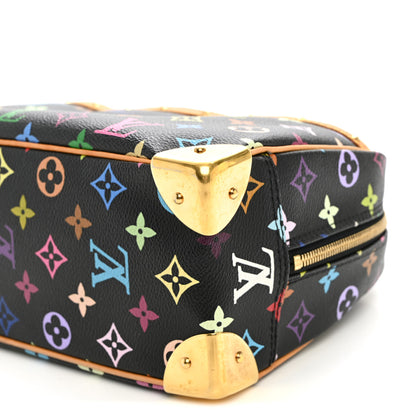 Louis Vuitton Monogram Multicolor Trouville Black 10 of 10
