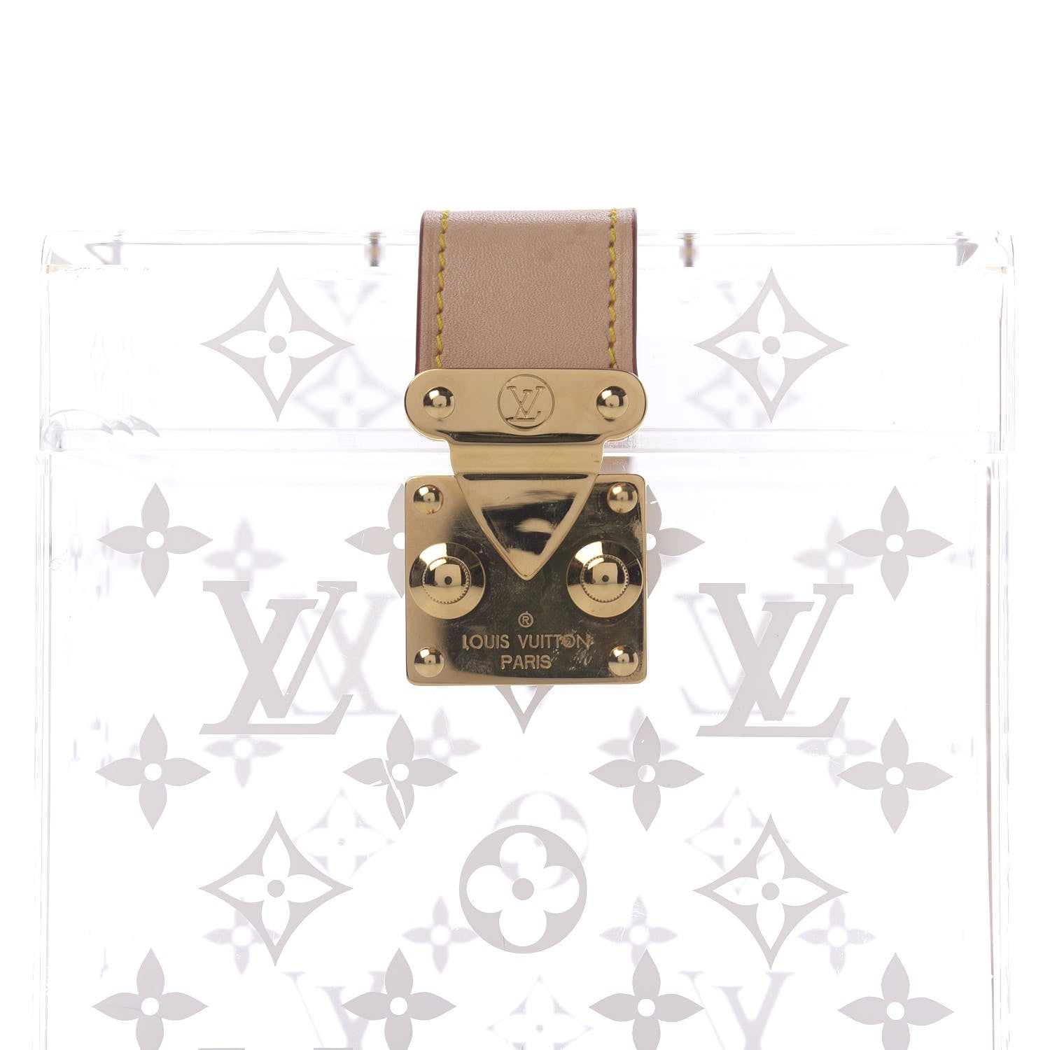 Louis Vuitton Transparent Plexiglass Cube Scott Box 8 of 9