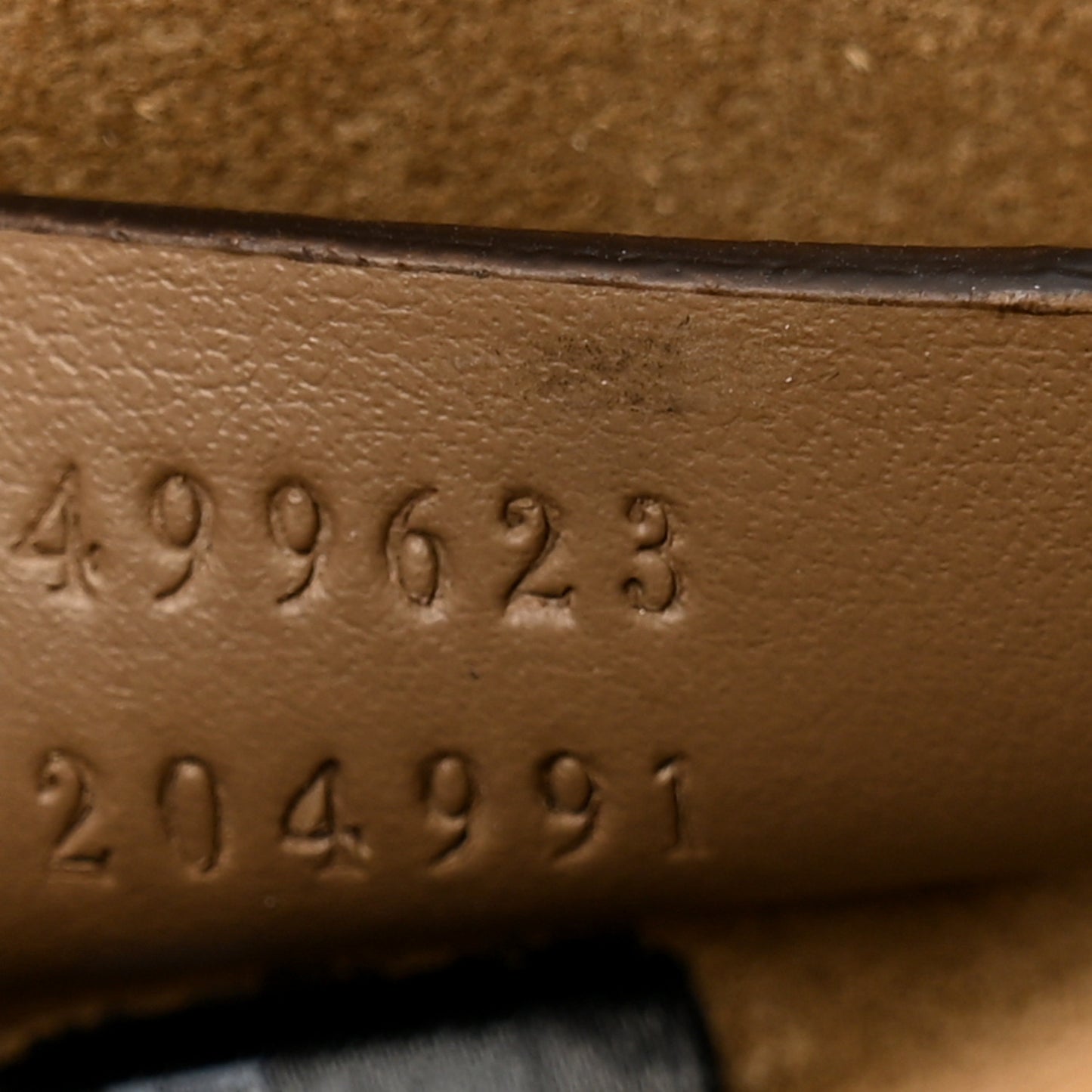 GG Supreme Monogram Suede Crystal Small Dionysus Shoulder Bag Beige Ebony Taupe