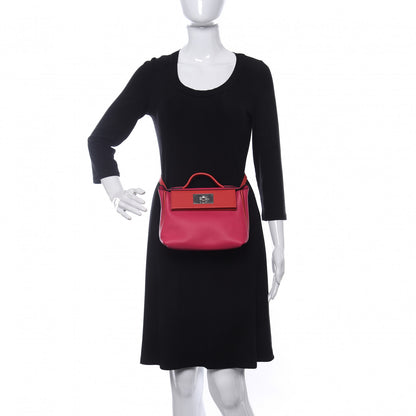 Hermes Evercolor Swift 24/24 21 Rose Mexico Rouge De Coeur 2 of 9