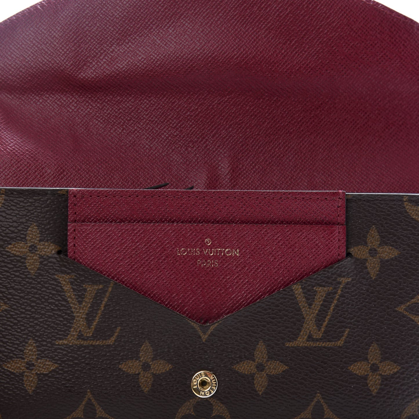 Monogram Jeanne Wallet Fuchsia