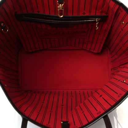 Louis Vuitton Damier Ebene Neverfull MM 7 of 8