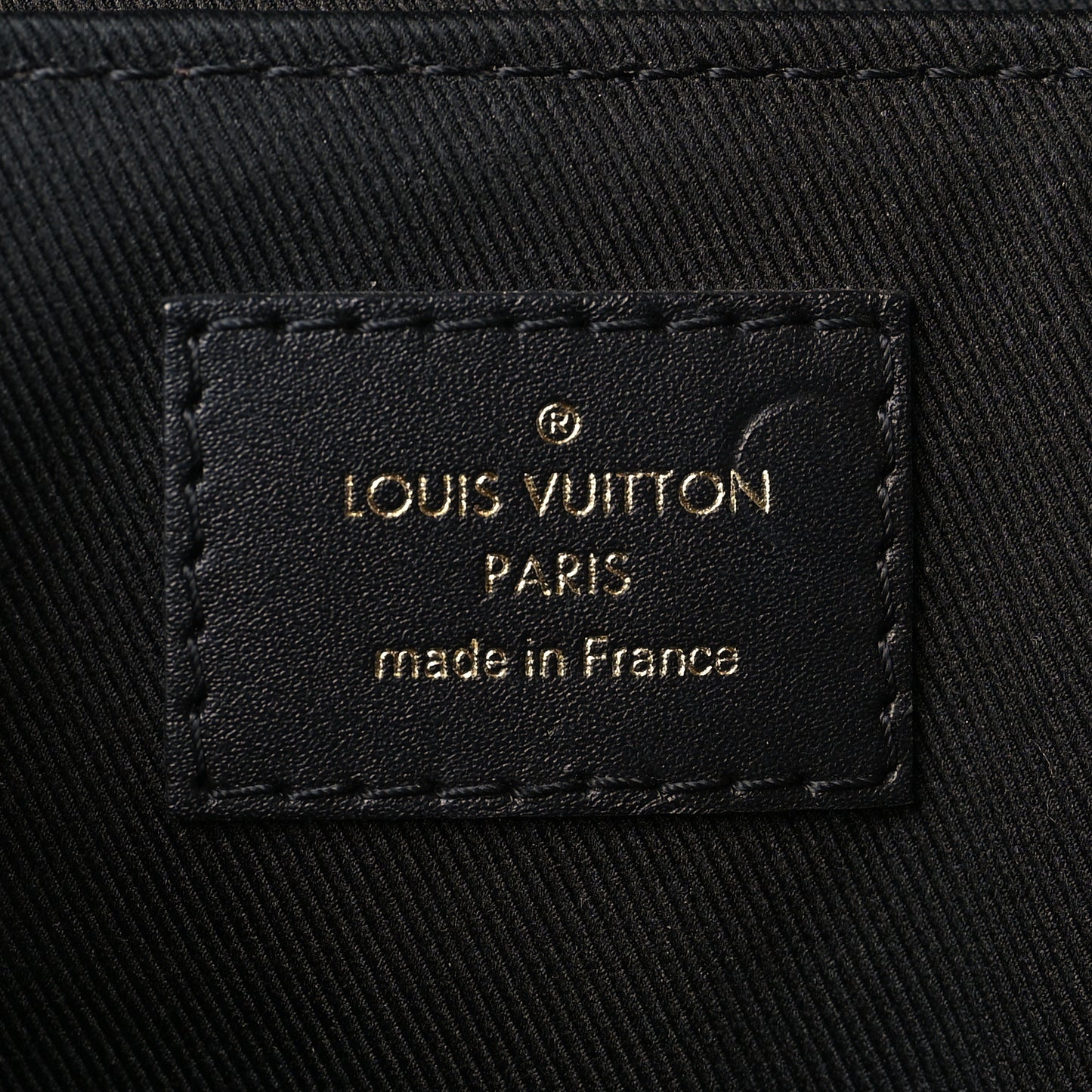 Monogram Georges BB Black Rose Poudre