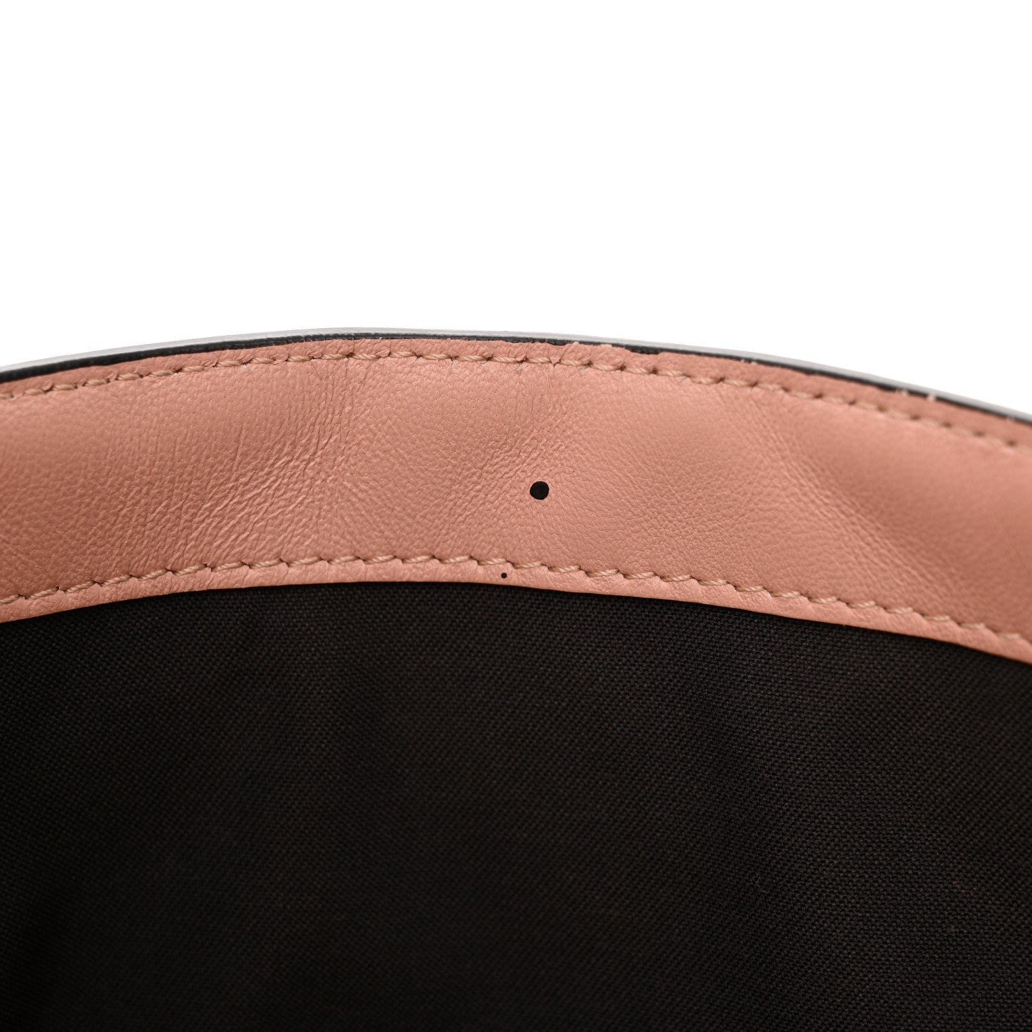 Fendi Nappa FF 1974 Embossed Baguette Rosa Bourbon 10 of 16