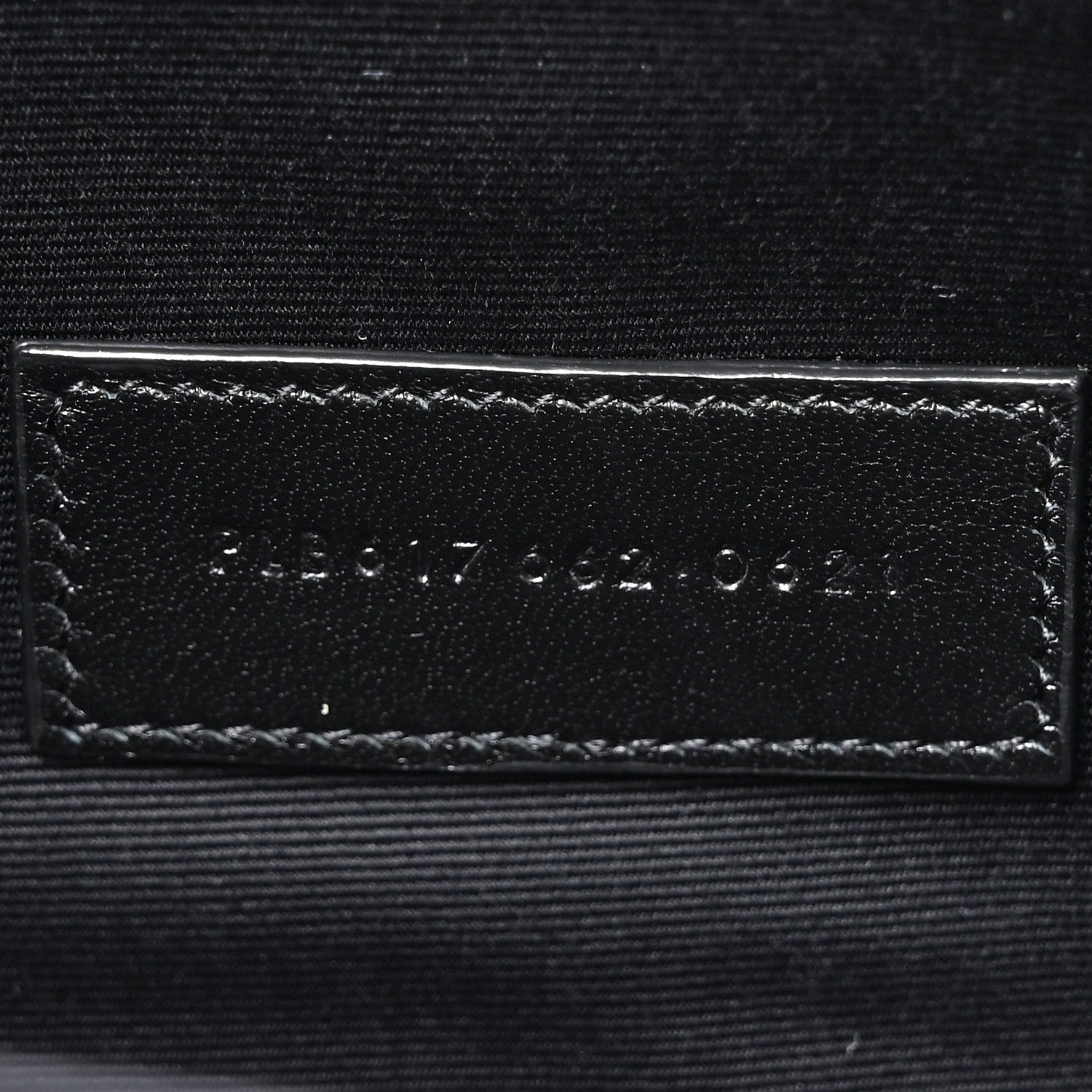 Saint Laurent Grain De Poudre Matelasse Chevron Monogram Envelope Clutch Fuchsia 7 of 10