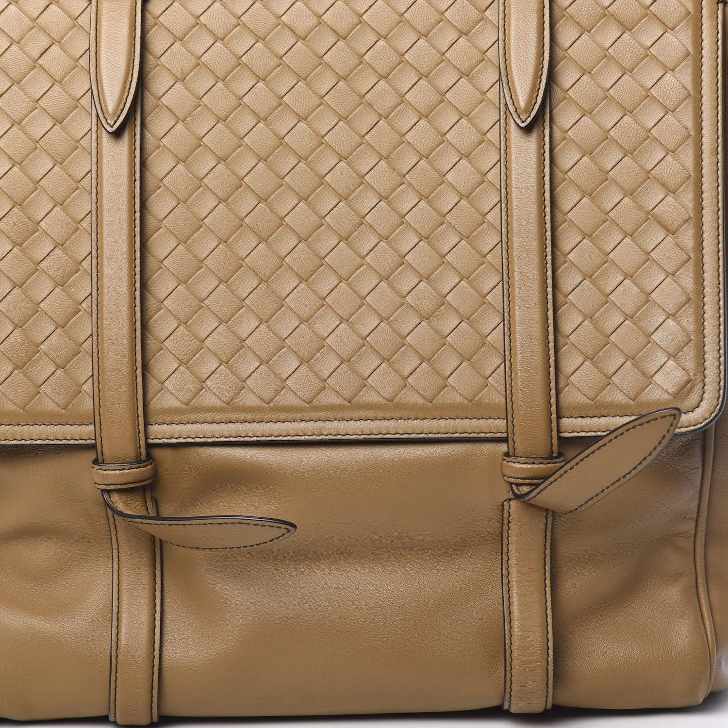 Bottega Veneta Nappa Intrecciato Large Flap Tote Camel 13 of 16