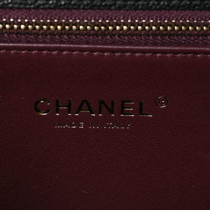 Chanel Caviar Quilted Small Chain Frame Flap Black 6 of 9