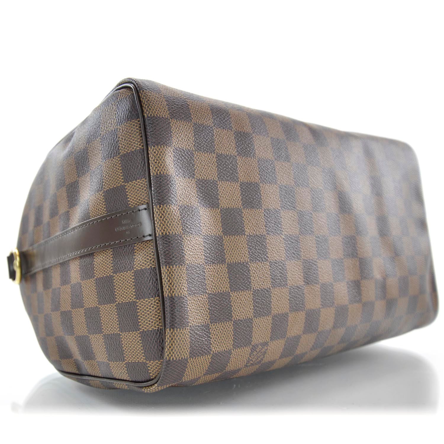 Louis Vuitton Damier Ebene Speedy Bandouliere 30 6 of 9