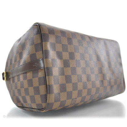 Louis Vuitton Damier Ebene Speedy Bandouliere 30 6 of 9