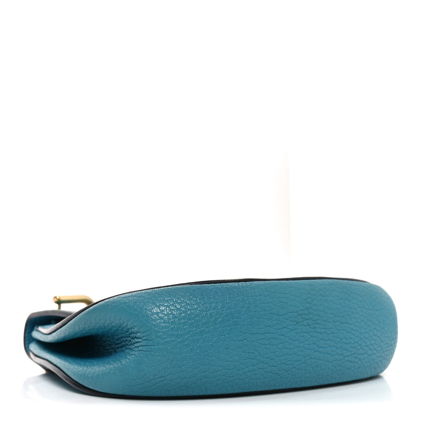 Grained Lambskin Mini Drew Shoulder Bag Sky Blue