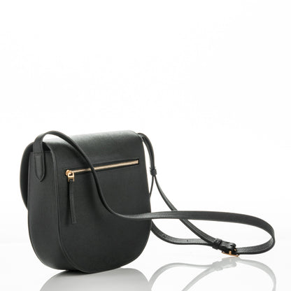 Celine Grained Calfskin Compact Trotteur Black 3 of 6