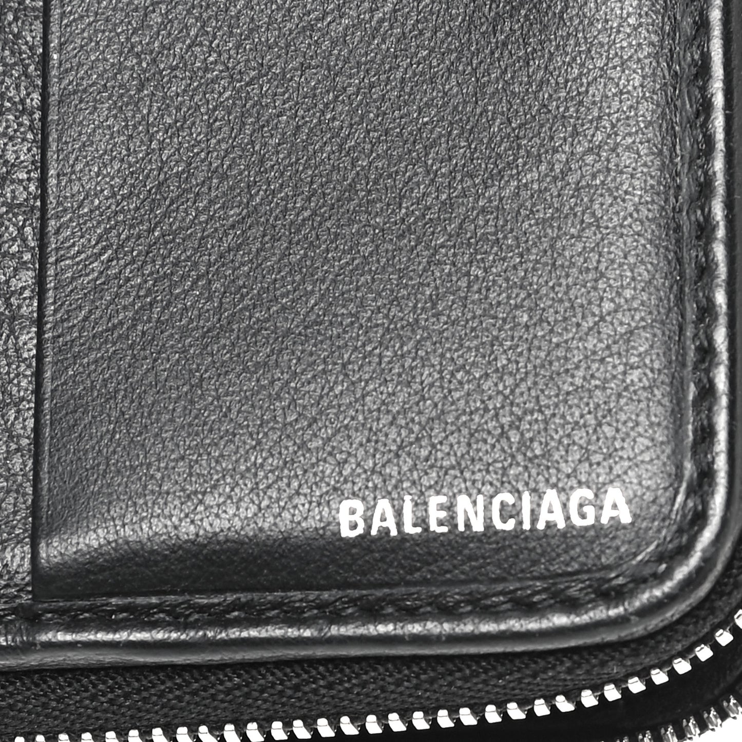 Calfskin Everyday Multi Zip Wallet Black
