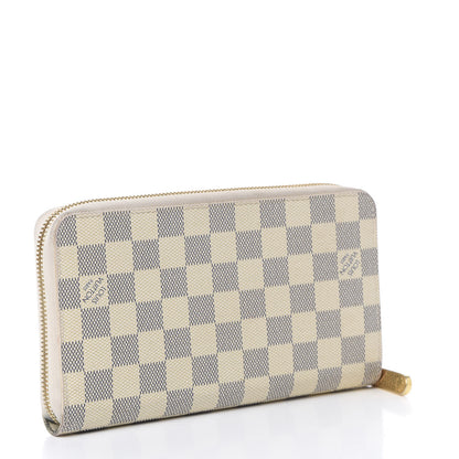 Louis Vuitton Damier Azur Zippy Organizer Wallet 2 of 11
