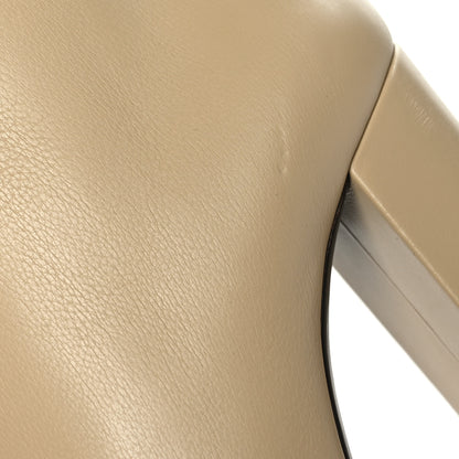 Saint Laurent Nappa Vendome Loulou Ankle Zip Boots 37 Beige 8 of 8