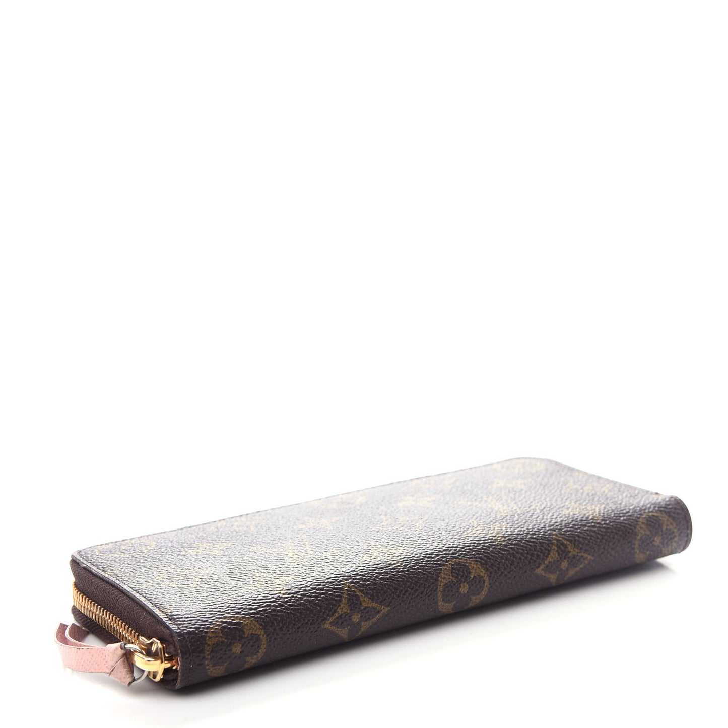 Monogram Clemence Wallet Rose Ballerine