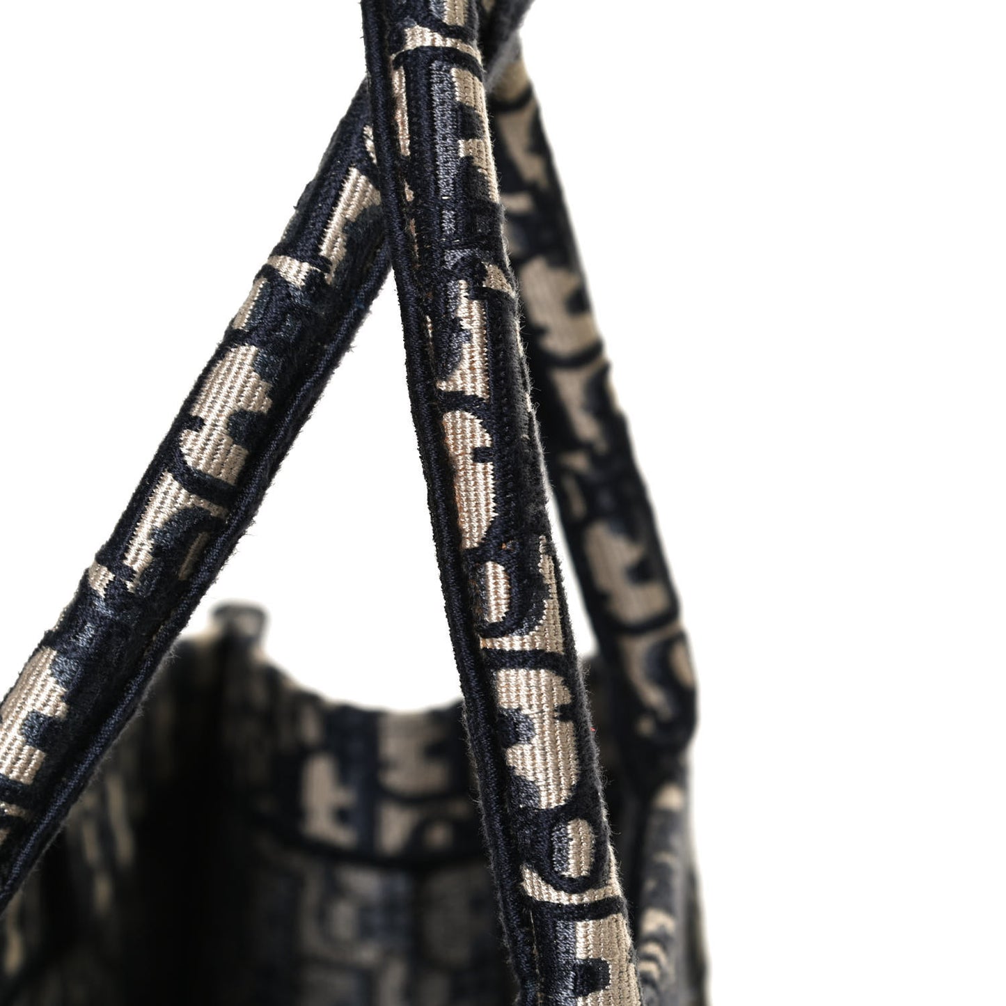Oblique Medium Book Tote Blue Multicolor