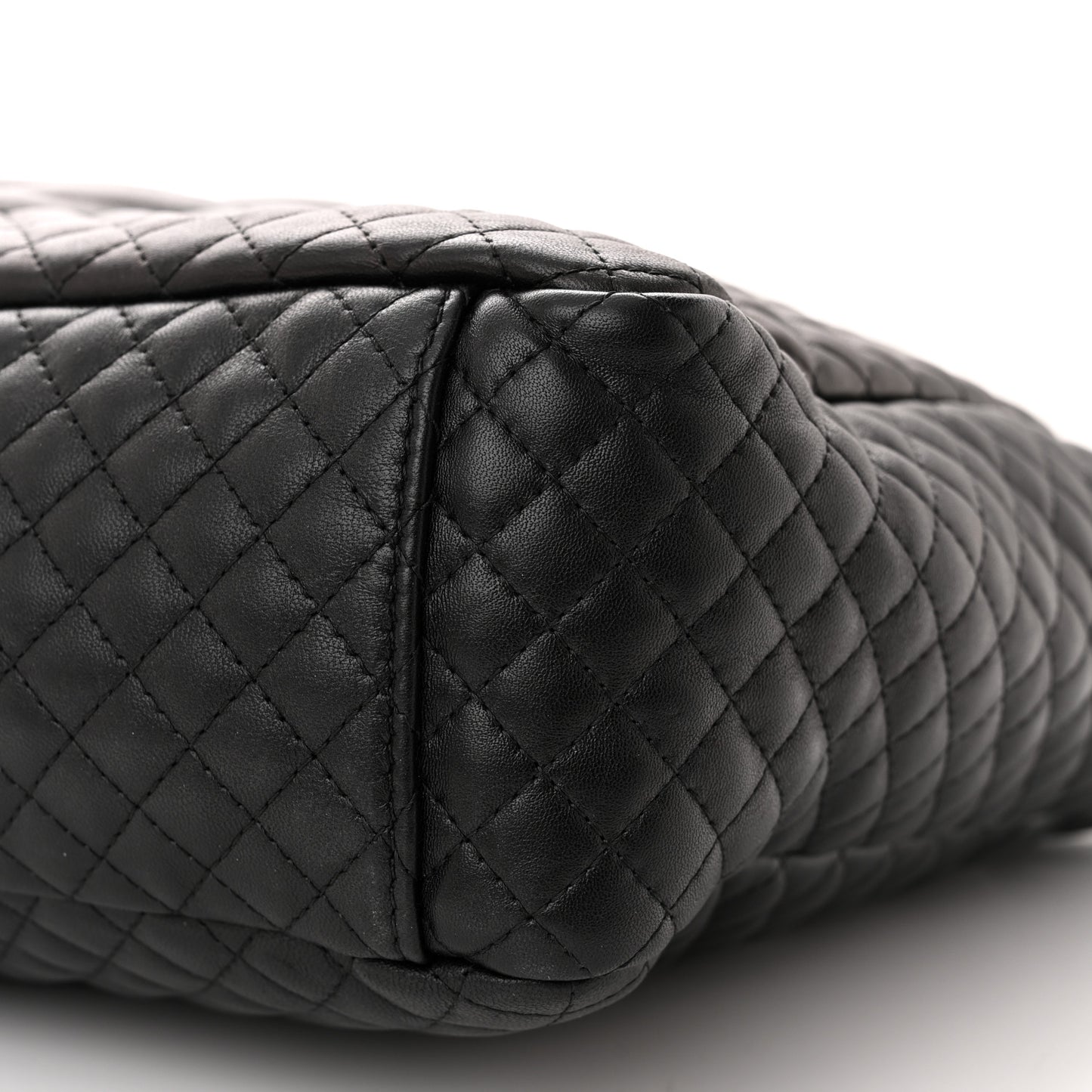 Nappa Baroque Print Quilted Trapuntata Tribute Shoulder Bag Gold Black