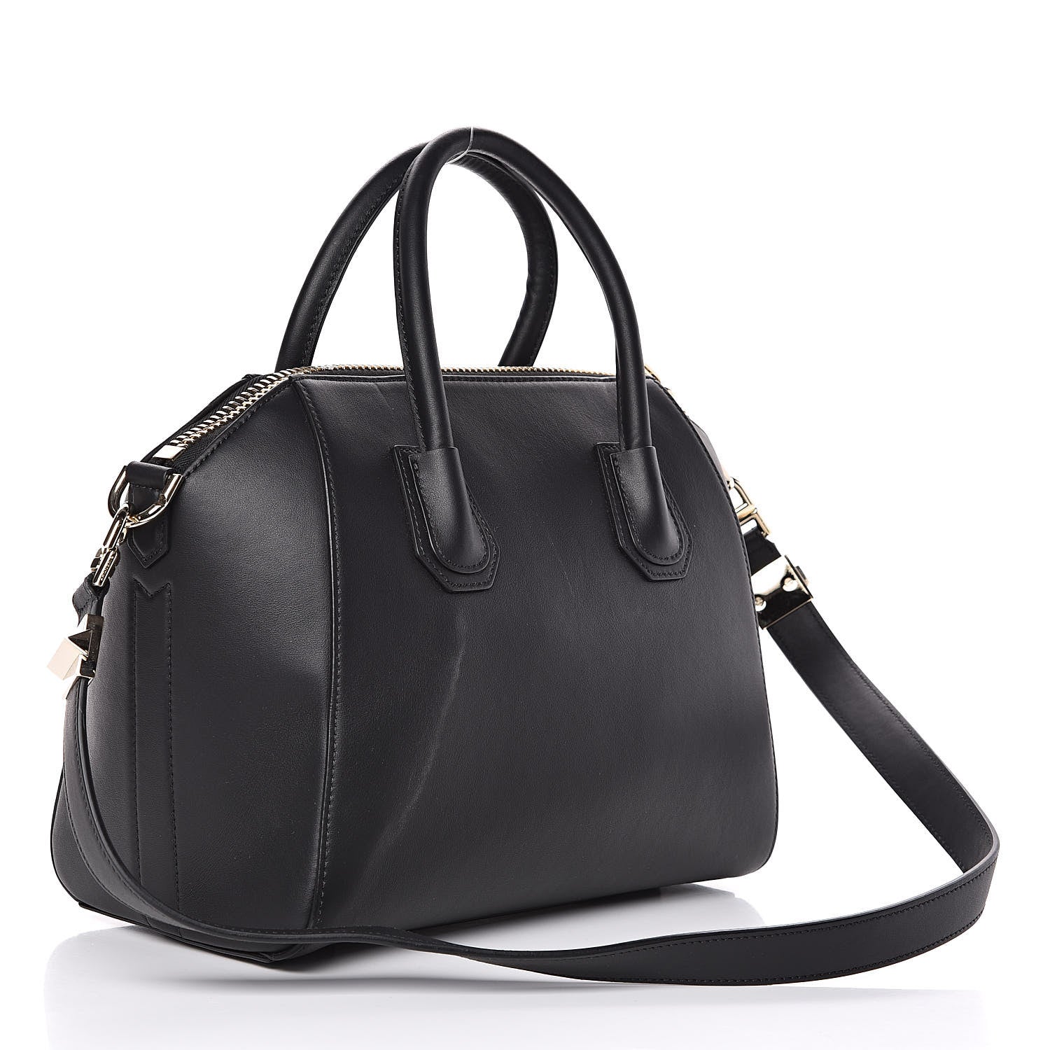Givenchy Calfskin Triangle Studded Small Antigona Black 3 of 14
