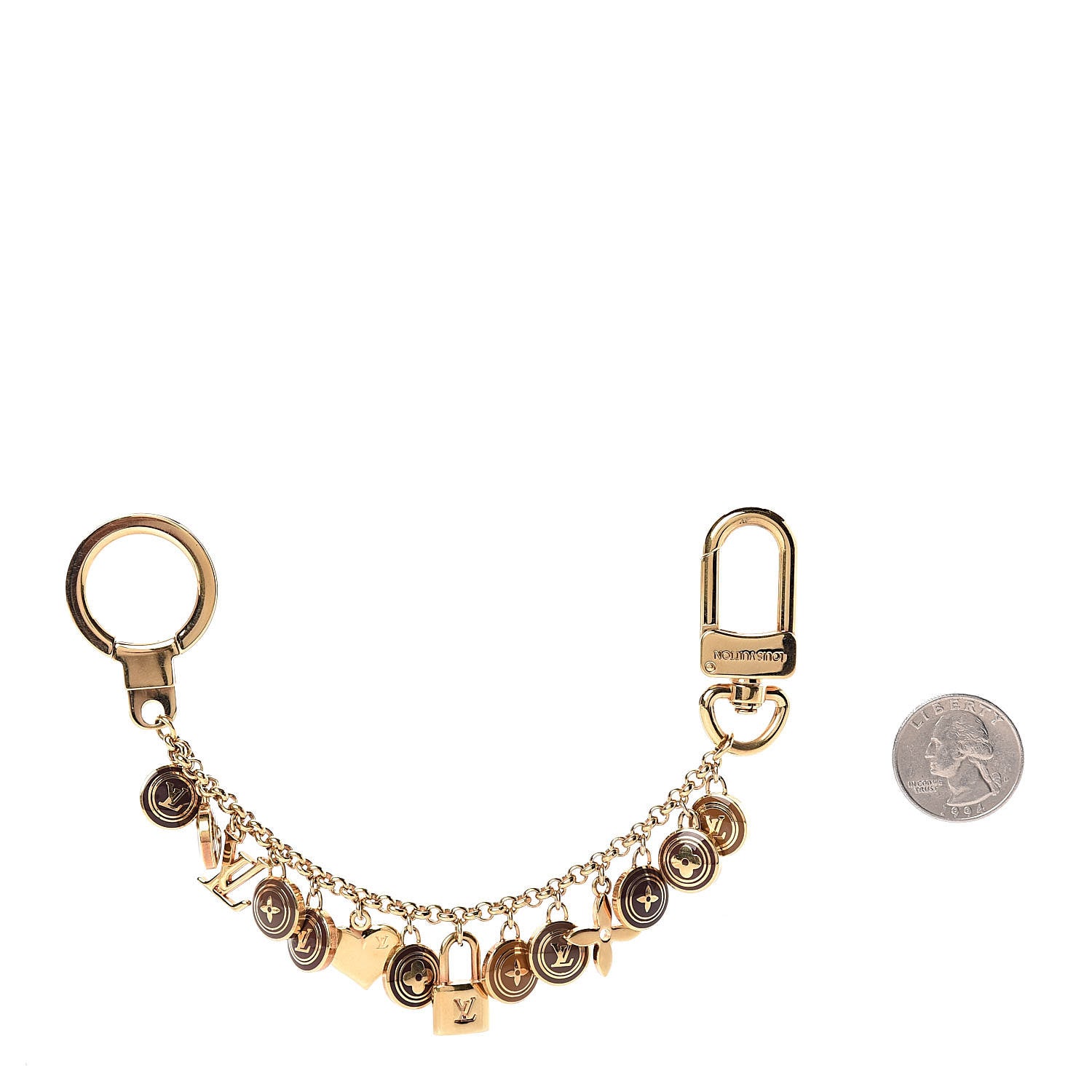 Louis Vuitton Pastilles Key Chain Bag Charm Brown 2 of 2