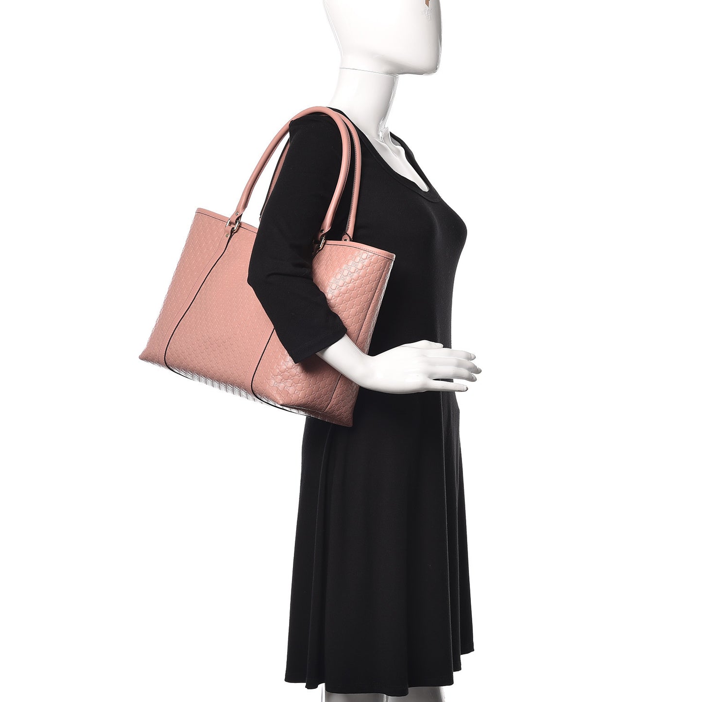 Microguccissima Medium Joy Tote Soft Pink