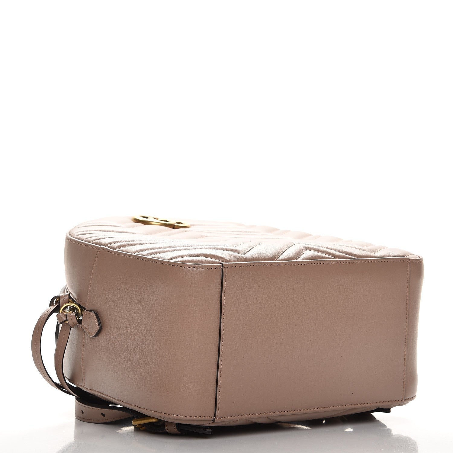 Gucci Calfskin Matelasse GG Marmont Backpack Porcelain Rose 4 of 7