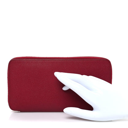 Hermes Epsom Silk'In Wallet Rose Pourpre 2 of 7