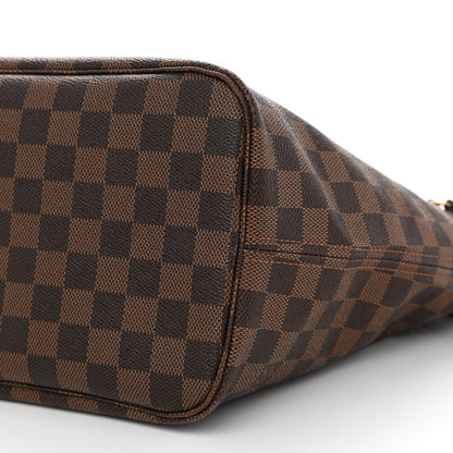 Louis Vuitton Damier Ebene Neo Neverfull MM Rose Ballerine 8 of 8