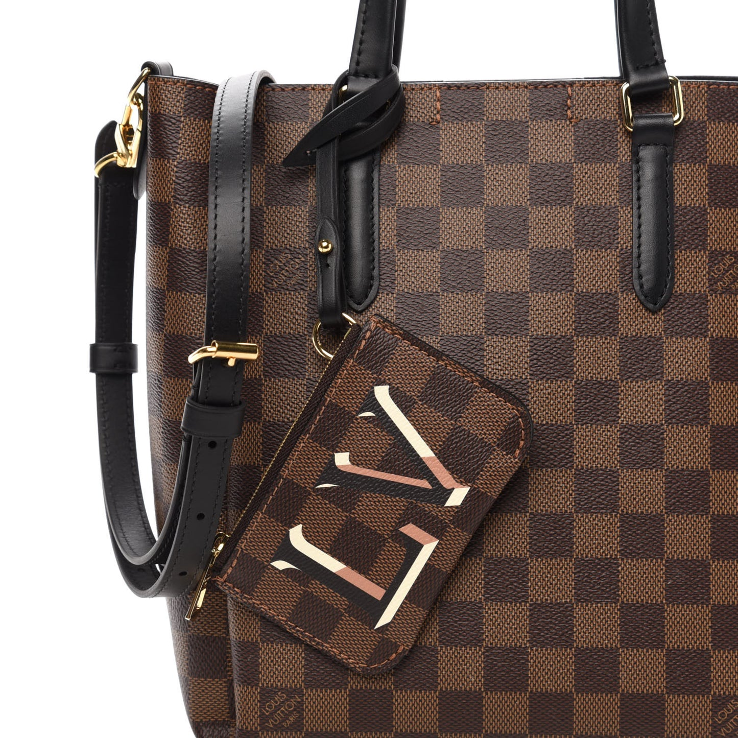 Damier Ebene Belmont PM Black