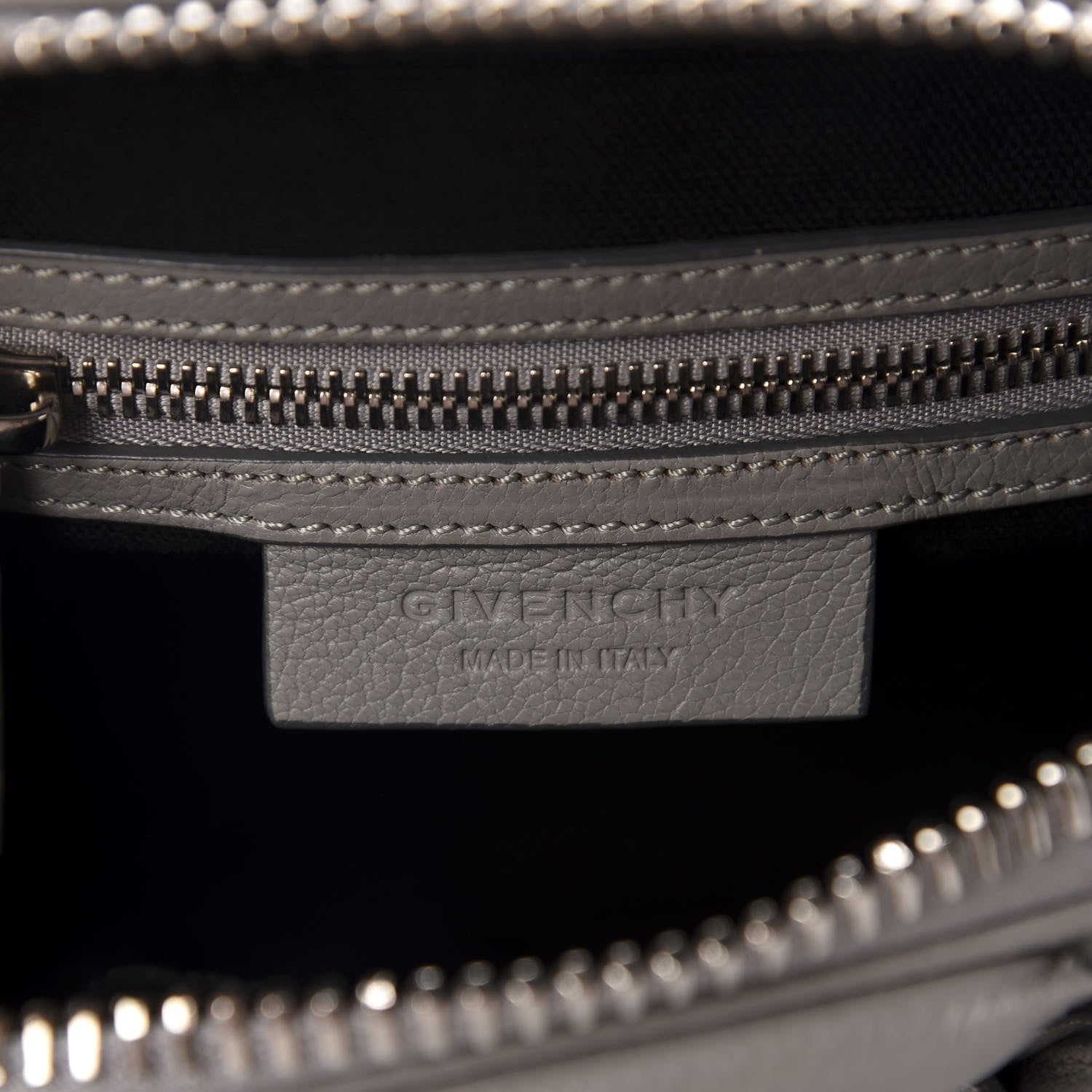 Givenchy Sugar Goatskin Mini Antigona Pearl Grey 9 of 11