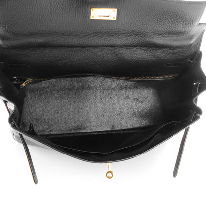 Hermes Ardennes Kelly Retourne 35 Black 6 of 20