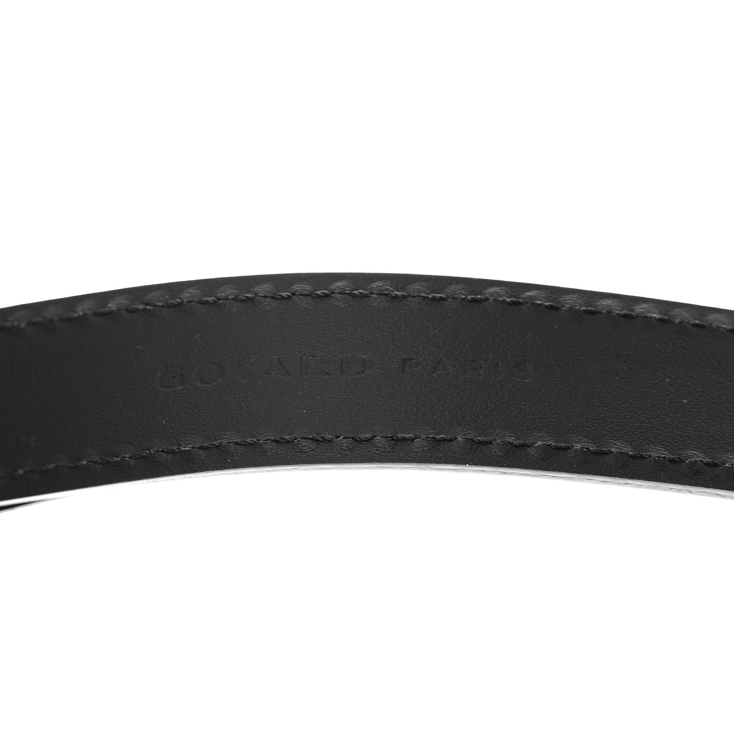 Goyard Calfskin Adjustable Shoulder Strap Black 3 of 5
