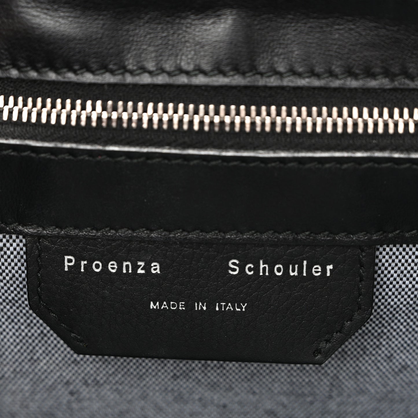 Soft Grainy Calfskin Medium PS1 Satchel Black