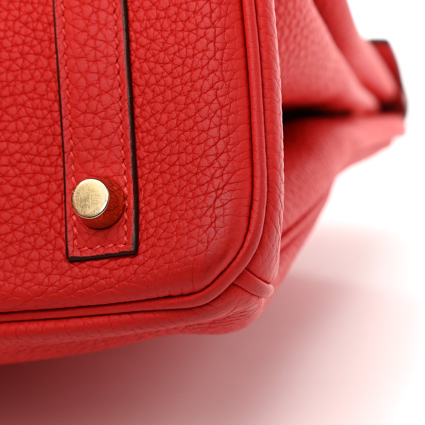 Togo Birkin 30 Rouge Casaque