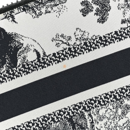 Christian Dior Technical Fabric Embroidered Toile De Jouy DiorTravel Detachable Card Holder Blue 10 of 11