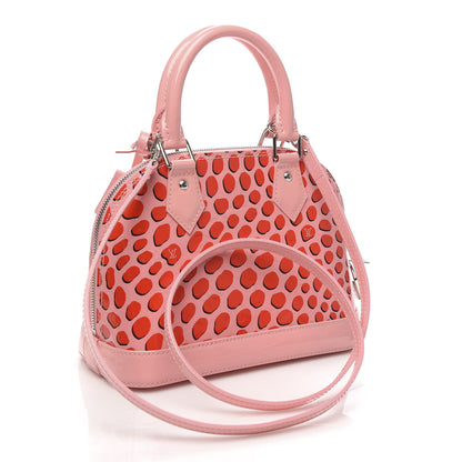 Louis Vuitton Vernis Jungle Dots Alma BB Sugar Pink Poppy 3 of 9