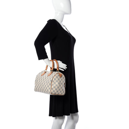 Louis Vuitton Damier Azur Speedy 25 2 of 9