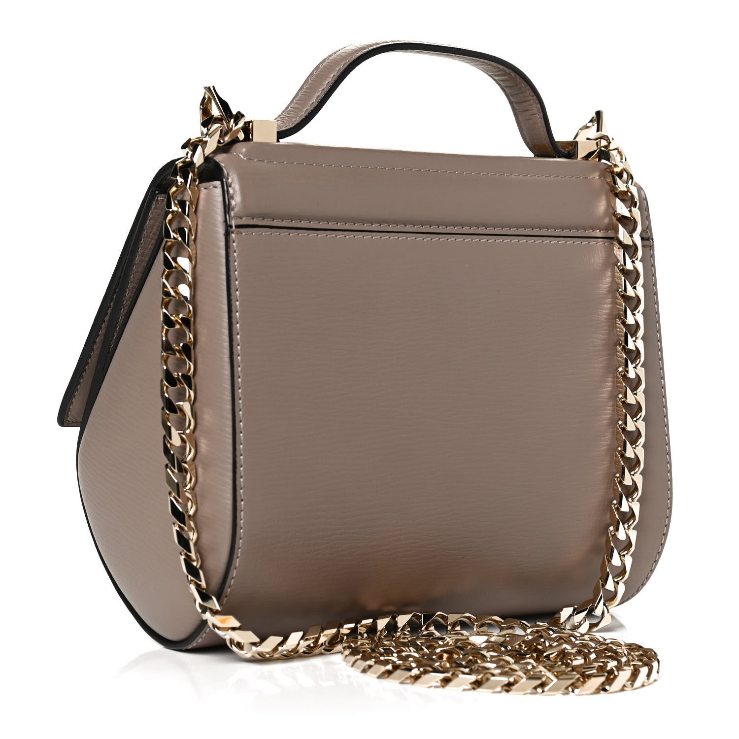Givenchy Textured Calfskin Mini Pandora Box Chain Crossbody Bag Mastic 3 of 10