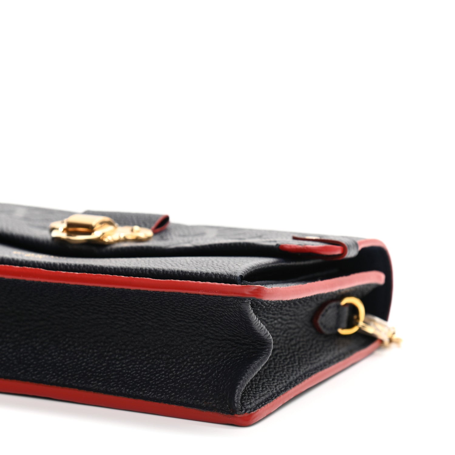 Louis Vuitton Empreinte Vavin Chain Wallet Marine Rouge 9 of 10