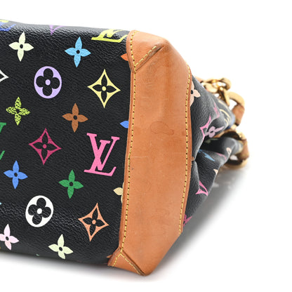 Louis Vuitton Monogram Multicolor Audra Black 9 of 11