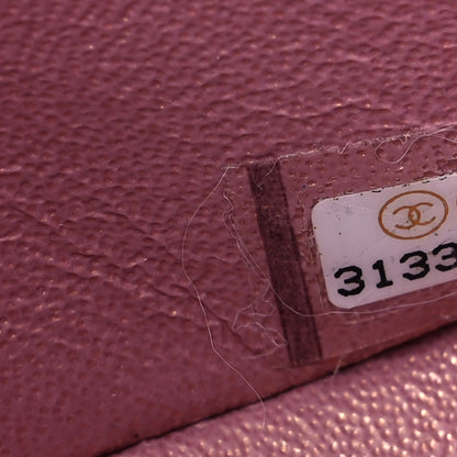 Chanel Iridescent Lambskin Quilted Mini Top Handle Rectangular Flap Pink 7 of 10