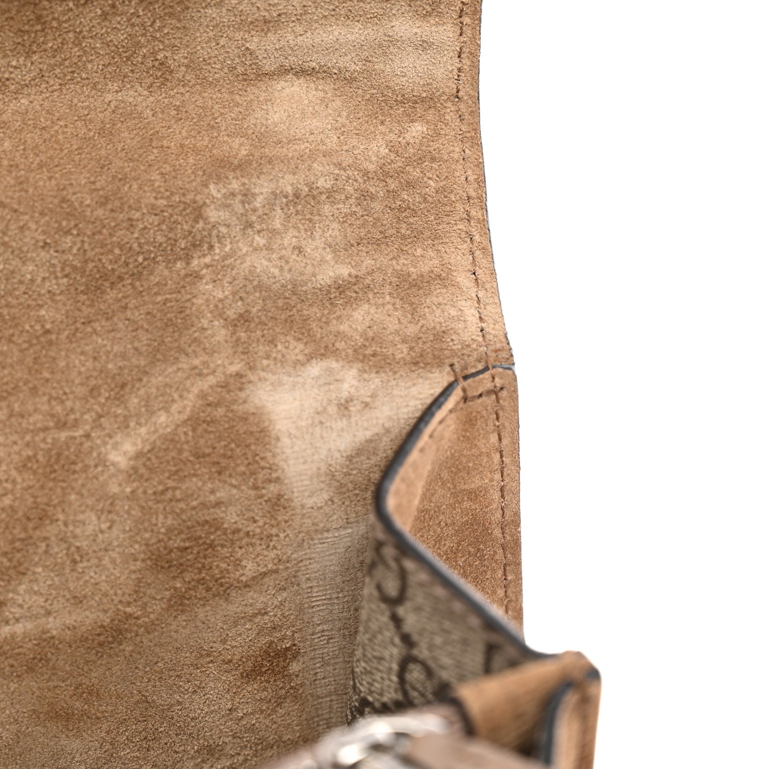 Gucci GG Supreme Monogram Medium Dionysus Shoulder Bag Taupe 12 of 12