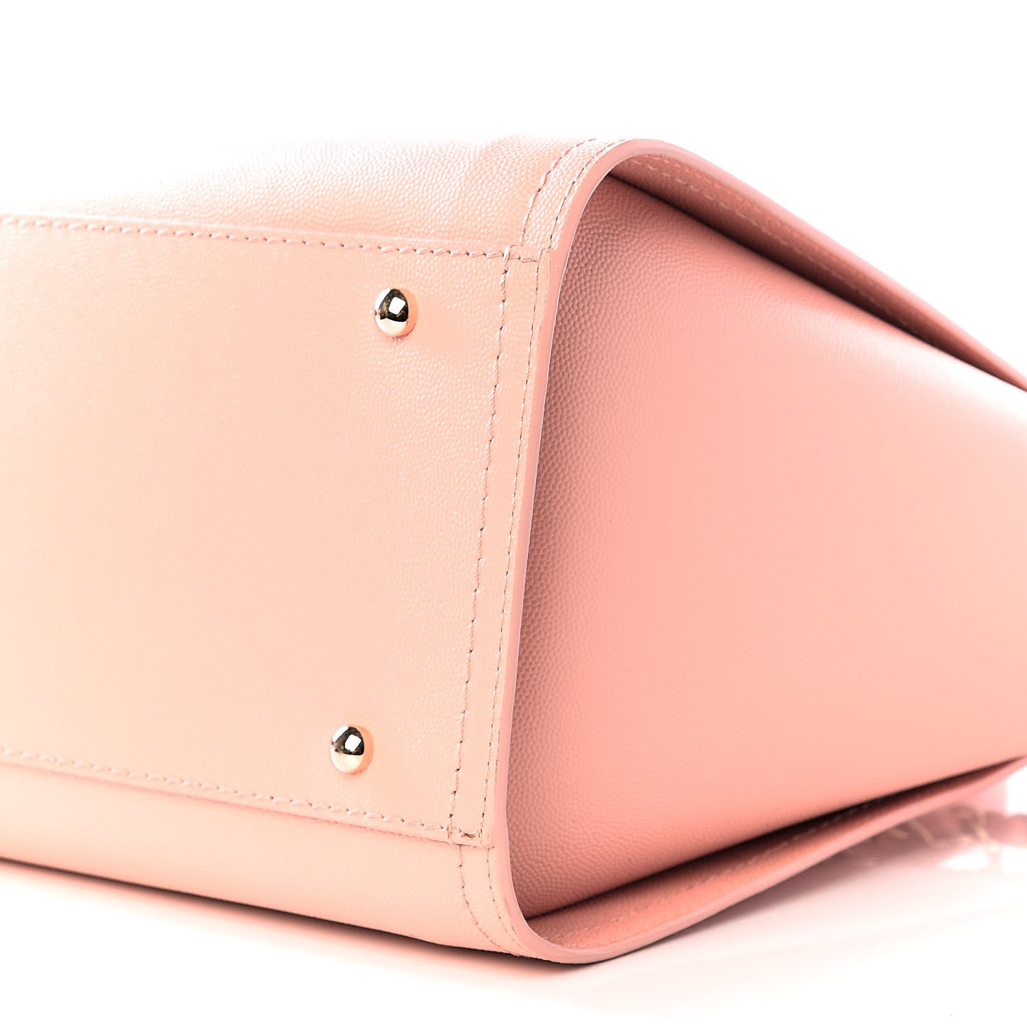 Chanel Caviar Small Studded Deauville Tote Light Pink 6 of 9
