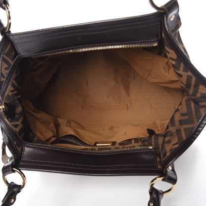 Fendi Zucca Large Chef Shopper Tote Tobacco 5 of 9